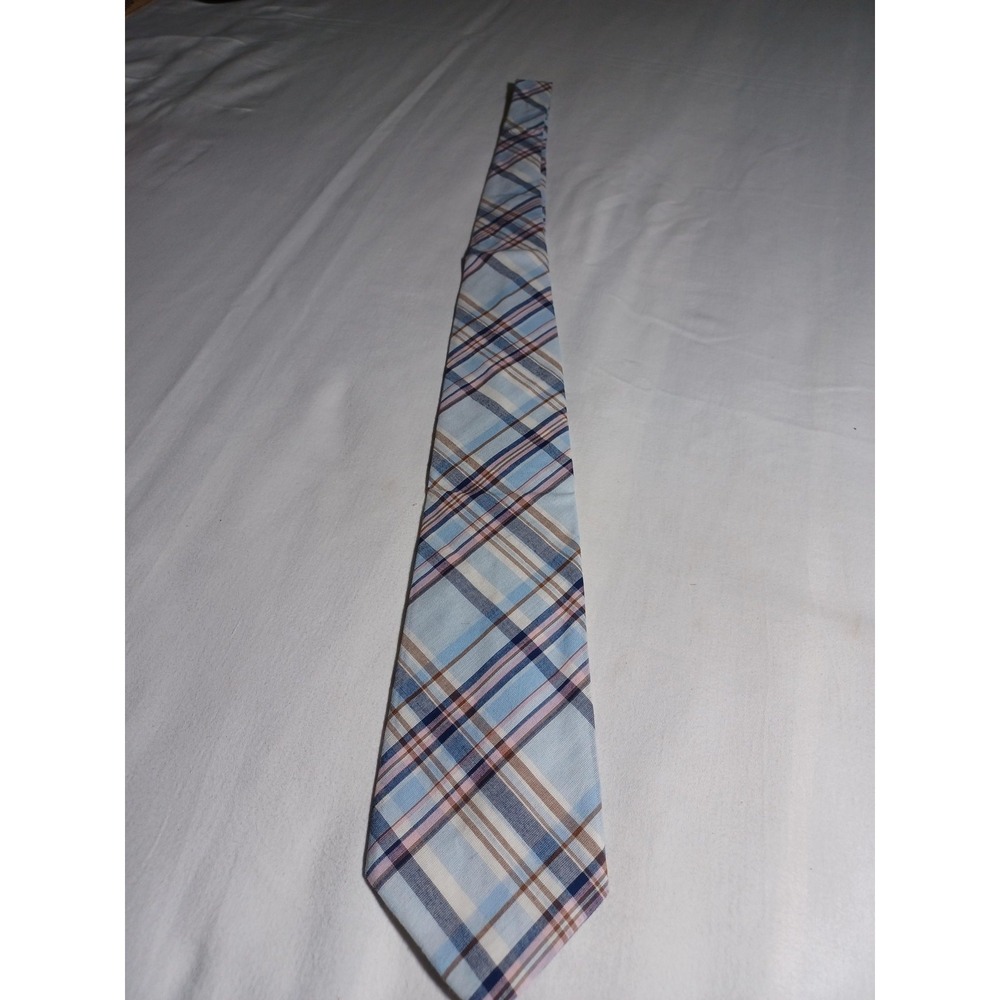Brooks Brothers Ties Mens Multicolor Plaid Preppy Cotton Silk Makers Lot 5